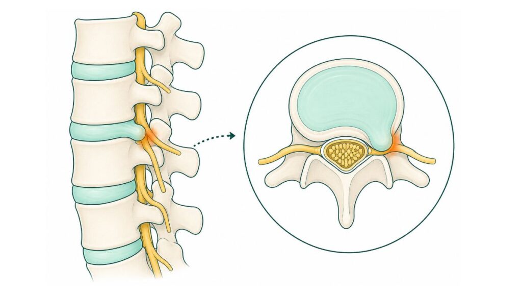 Hernia in de (onder)rug: symptomen, herstel en behandeling | LGF